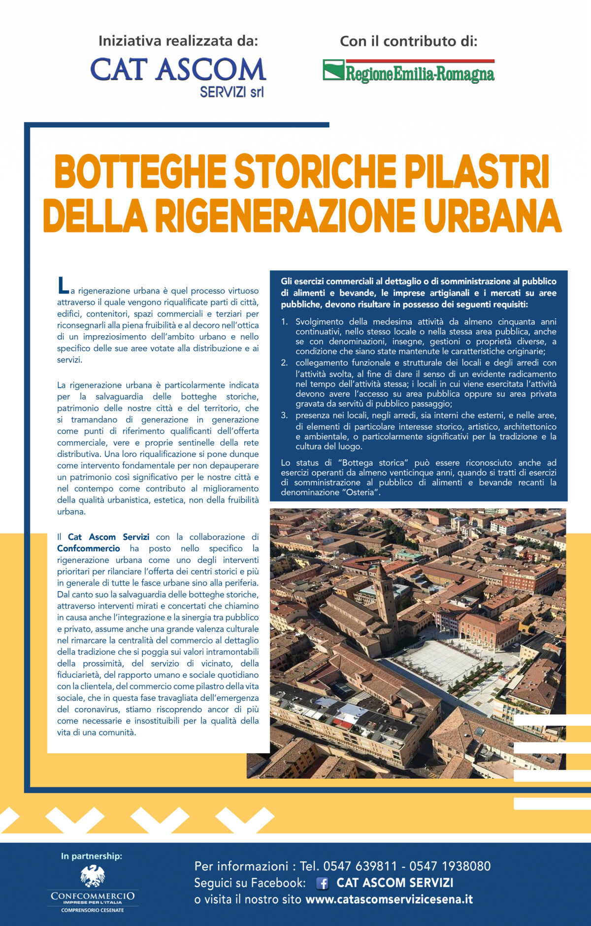 Botteghe storiche pilastri  della rigenerazione urbana
